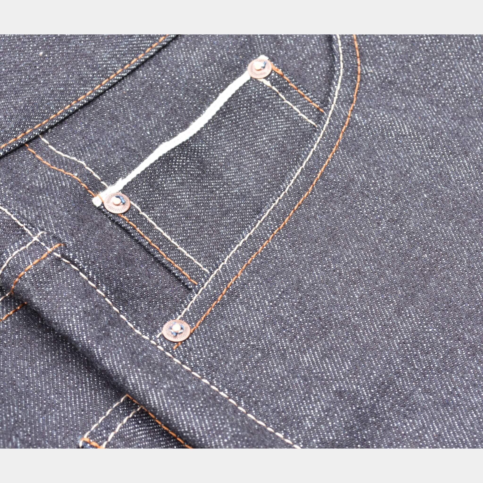schmaler Blaumenn 5 pocket detail